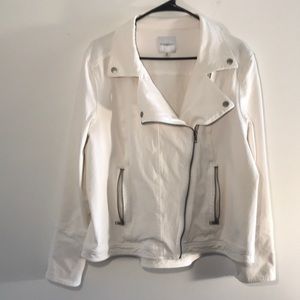 Liverpool, White stretchy jacket